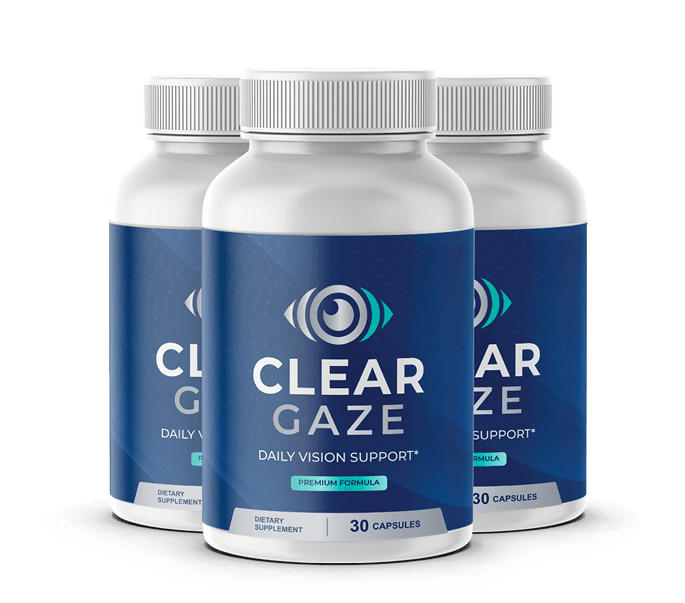Clear Gaze 3 Bottles package